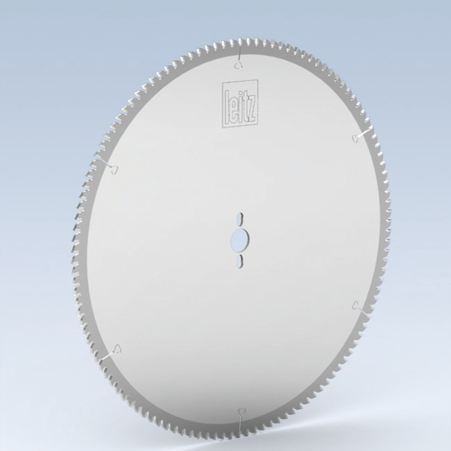 Circular sawblade for cross and mitre cut - negative cutting angle - FZ/TR