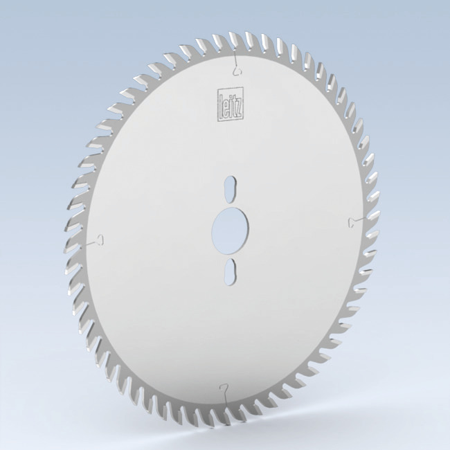 Circular sawblade for portable saws - universal sizing
