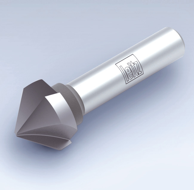 One-piece countersink 90°, shank 10 mm
