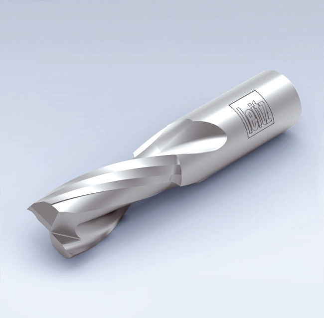 Spiral finishing router cutter, HW-solid, Z 2, short design