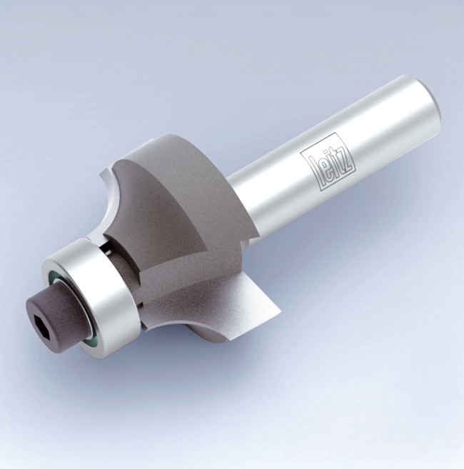 Radius cutter, HW, Z 2, shank 6 / 8 mm