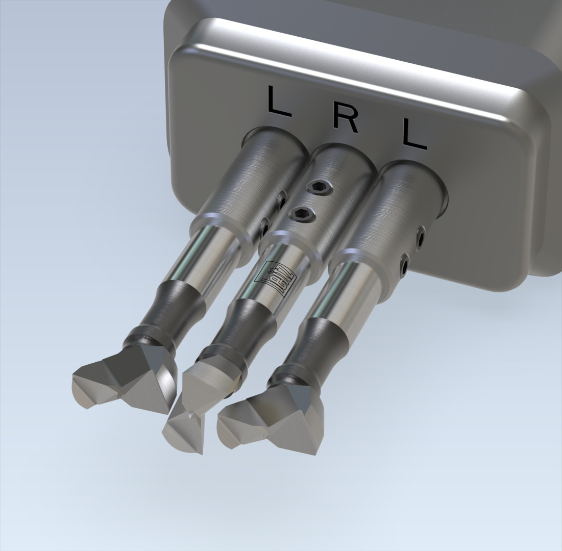 Hinge drill HW-solid, shank 6 mm, single tools for Lamello<sup>®</sup> Cabineo<sup>®</sup>-System, Z 2 / V 2