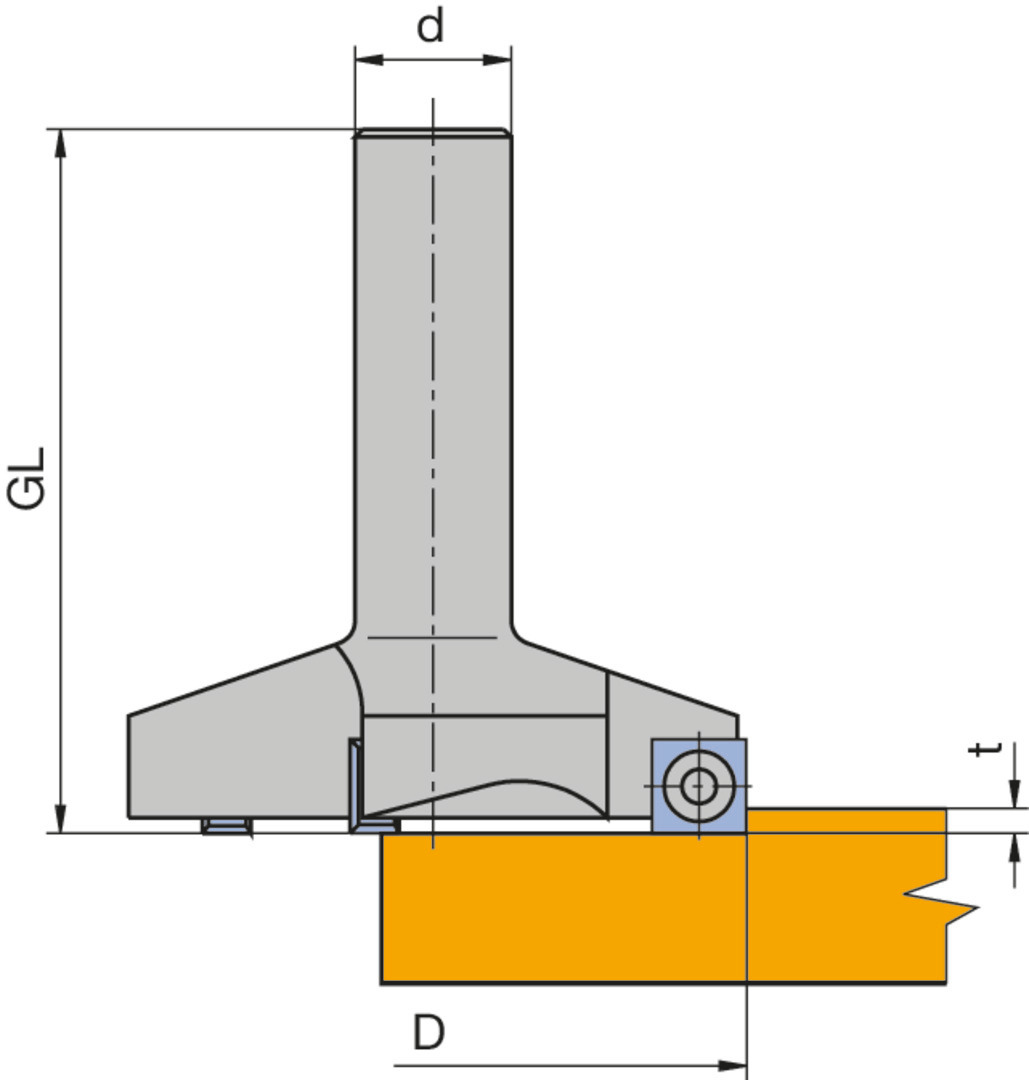HeliPlan planing cutter