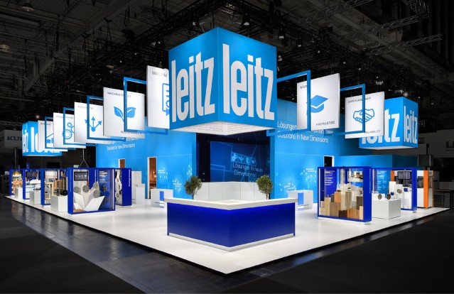 Leitz Ligna stand 2023 front angle