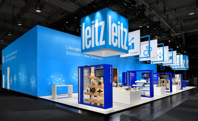 Leitz Ligna stand 2023 sideangle