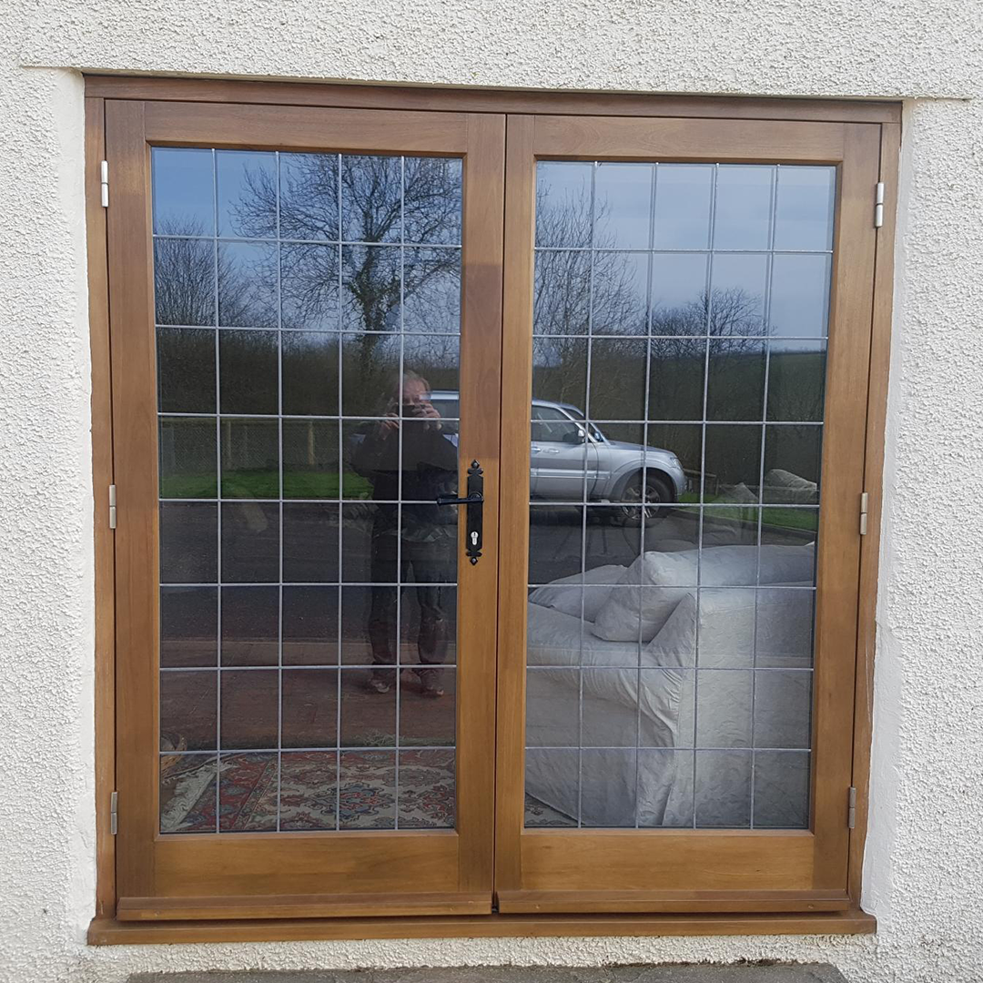 A Lignum timber window prroduced by JF Joinery