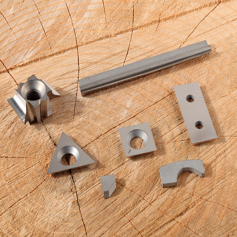 A selection of Leitz tooling cutter heads with replaceable knives