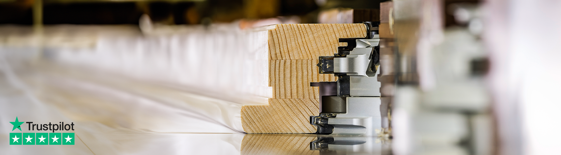 Leitz Lignum window and door tooling banner