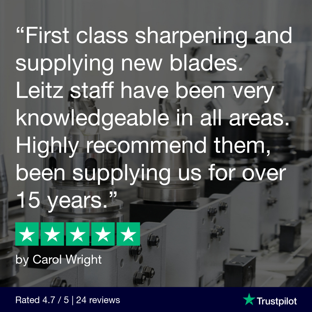 A graphic of a Trustpilot review from Carol Wright