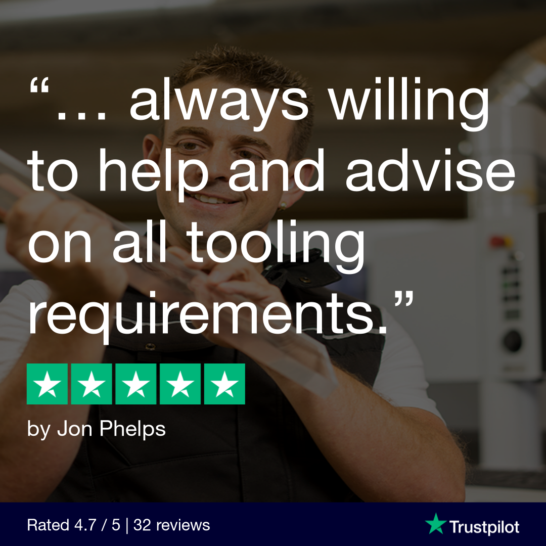 A graphic of a Trustpilot review from Jon Phelps